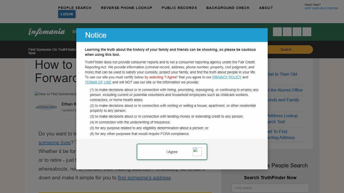 How To Find A Forwarding Address - 4 Simple Methods